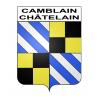 Camblain-Châtelain 62 ville sticker blason écusson autocollant adhésif