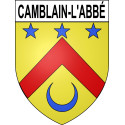 Camblain-l'Abbé 62 ville sticker blason écusson autocollant adhésif