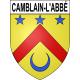 Camblain-l'Abbé Sticker wappen, gelsenkirchen, augsburg, klebender aufkleber