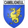 Cambligneul 62 ville sticker blason écusson autocollant adhésif