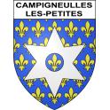Campigneulles-les-Petites 62 ville sticker blason écusson autocollant adhésif