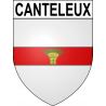 Adesivi stemma Canteleux adesivo