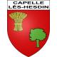 Stickers coat of arms Capelle-lès-Hesdin adhesive sticker
