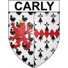 Stickers coat of arms Carly adhesive sticker