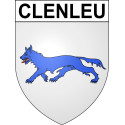 Stickers coat of arms Clenleu adhesive sticker