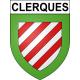 Stickers coat of arms Clerques adhesive sticker