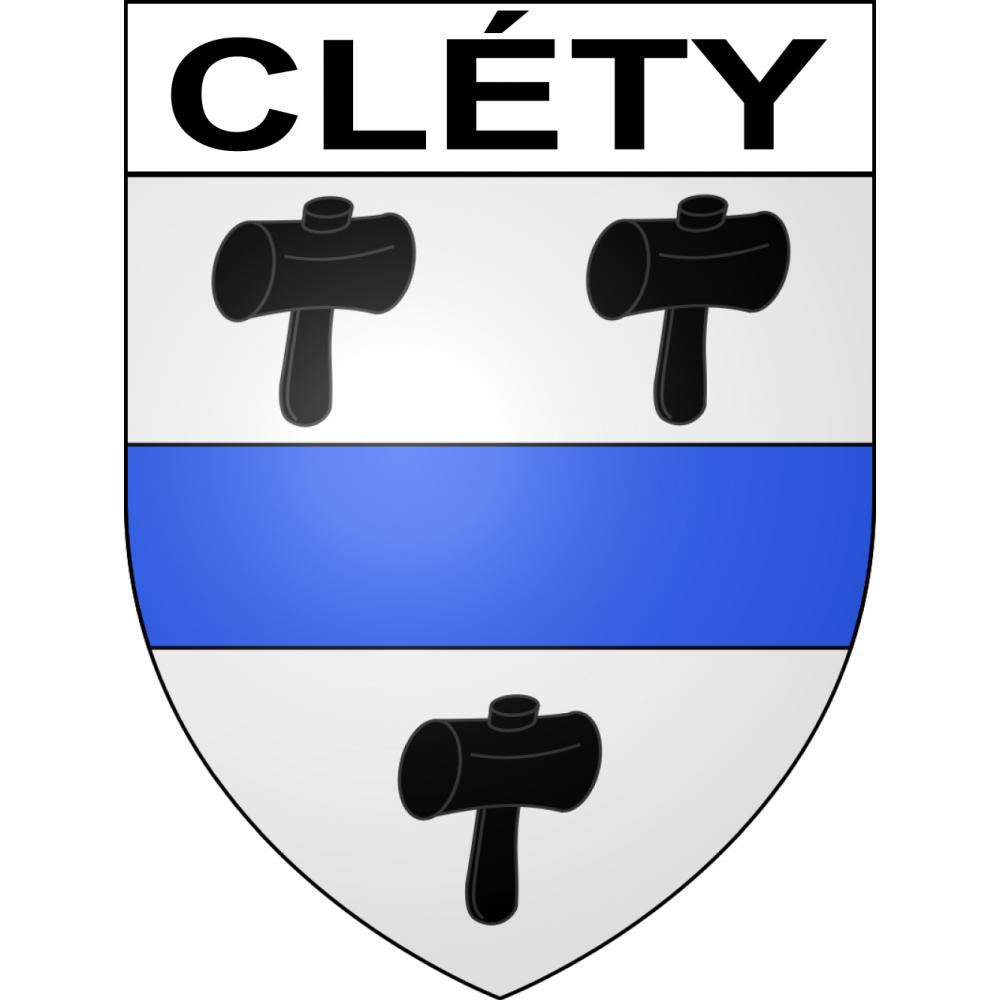Cléty Sticker wappen, gelsenkirchen, augsburg, klebender aufkleber