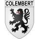 Colembert Sticker wappen, gelsenkirchen, augsburg, klebender aufkleber