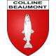 Stickers coat of arms Colline-Beaumont adhesive sticker