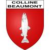 Colline-Beaumont 62 ville sticker blason écusson autocollant adhésif