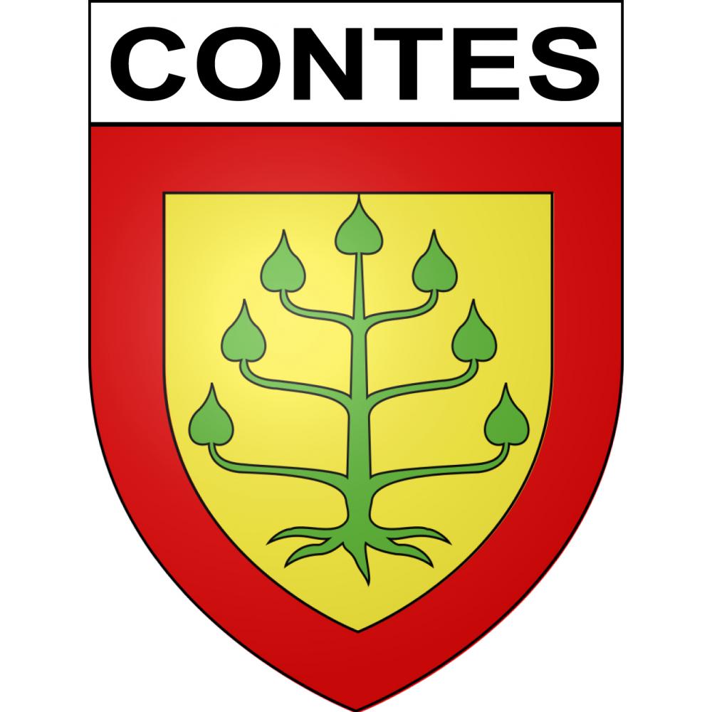 Contes Sticker wappen, gelsenkirchen, augsburg, klebender aufkleber