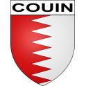 Couin Sticker wappen, gelsenkirchen, augsburg, klebender aufkleber