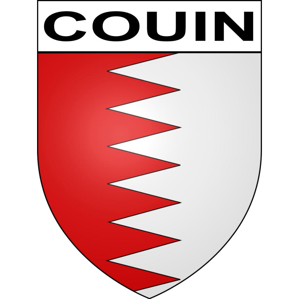 Adesivi stemma Couin adesivo