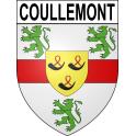 Coullemont Sticker wappen, gelsenkirchen, augsburg, klebender aufkleber