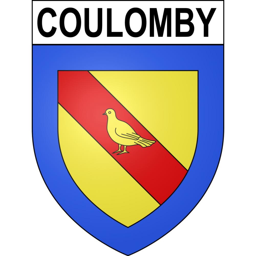 Adesivi stemma Coulomby adesivo