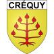 Créquy Sticker wappen, gelsenkirchen, augsburg, klebender aufkleber