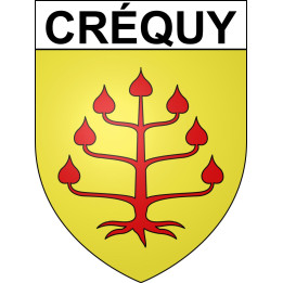Stickers coat of arms Créquy adhesive sticker