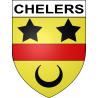 Chelers 62 ville sticker blason écusson autocollant adhésif