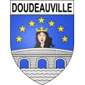 Doudeauville Sticker wappen, gelsenkirchen, augsburg, klebender aufkleber