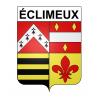 Adesivi stemma Éclimeux adesivo