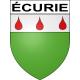 Pegatinas escudo de armas de Écurie adhesivo de la etiqueta engomada