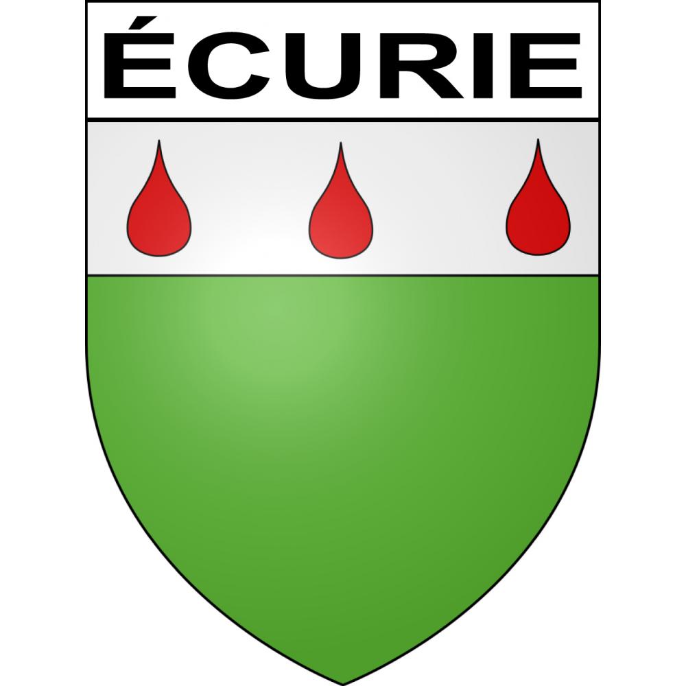 Écurie 62 ville sticker blason écusson autocollant adhésif