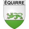 Équirre Sticker wappen, gelsenkirchen, augsburg, klebender aufkleber