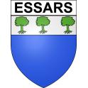 Essars Sticker wappen, gelsenkirchen, augsburg, klebender aufkleber