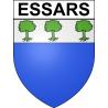 Essars Sticker wappen, gelsenkirchen, augsburg, klebender aufkleber