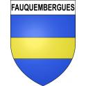 Fauquembergues Sticker wappen, gelsenkirchen, augsburg, klebender aufkleber