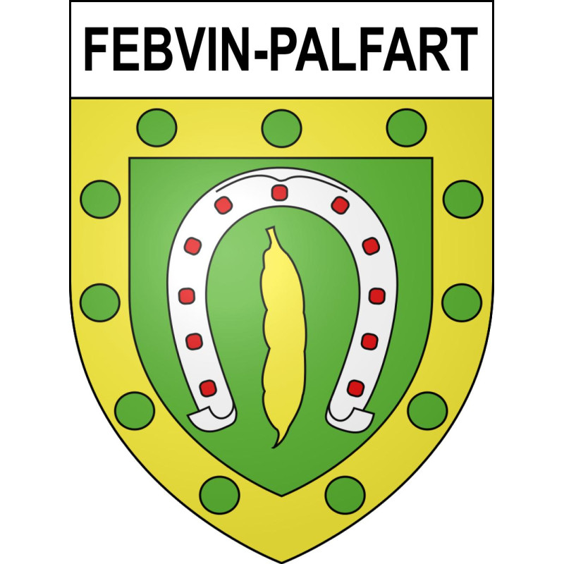 Adesivi stemma Febvin-Palfart adesivo