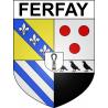 Stickers coat of arms Ferfay adhesive sticker