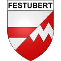 Festubert Sticker wappen, gelsenkirchen, augsburg, klebender aufkleber