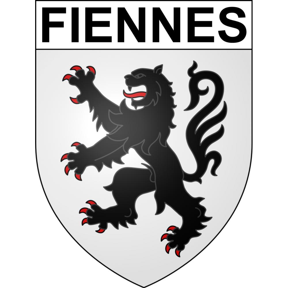 Pegatinas escudo de armas de Fiennes adhesivo de la etiqueta engomada