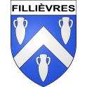Fillièvres Sticker wappen, gelsenkirchen, augsburg, klebender aufkleber