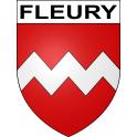 Fleury Sticker wappen, gelsenkirchen, augsburg, klebender aufkleber