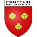 Foufflin-Ricametz Sticker wappen, gelsenkirchen, augsburg, klebender aufkleber