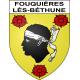 Fouquières-lès-Béthune Sticker wappen, gelsenkirchen, augsburg, klebender aufkleber