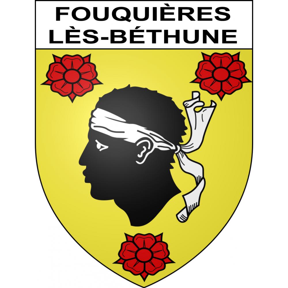 Fouquières-lès-Béthune Sticker wappen, gelsenkirchen, augsburg, klebender aufkleber