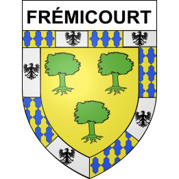 Stickers coat of arms Frémicourt adhesive sticker