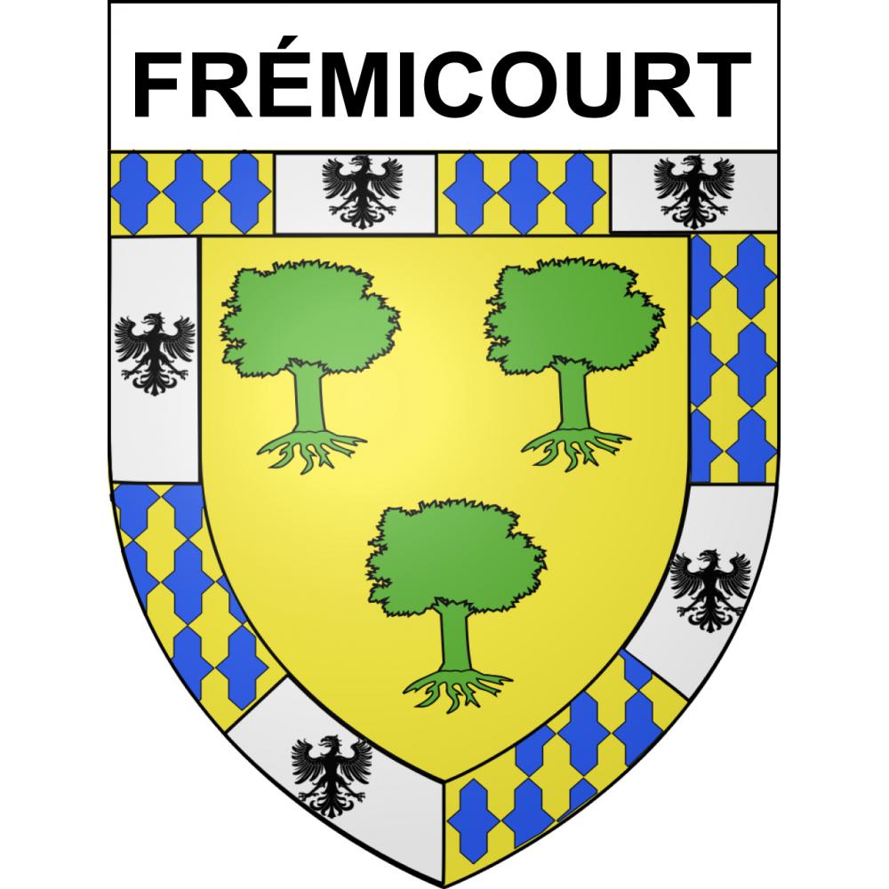 Frémicourt 62 ville sticker blason écusson autocollant adhésif