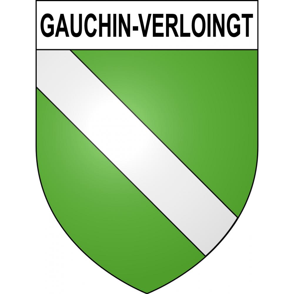 Gauchin-Verloingt 62 ville sticker blason écusson autocollant adhésif