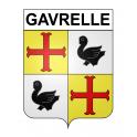 Gavrelle Sticker wappen, gelsenkirchen, augsburg, klebender aufkleber