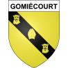Stickers coat of arms Gomiécourt adhesive sticker