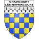 Graincourt-lès-Havrincourt 62 ville sticker blason écusson autocollant adhésif