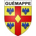 Guémappe Sticker wappen, gelsenkirchen, augsburg, klebender aufkleber