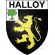 Adesivi stemma Halloy adesivo