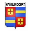 Hamelincourt Sticker wappen, gelsenkirchen, augsburg, klebender aufkleber