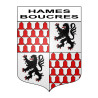 Hames-Boucres 62 ville sticker blason écusson autocollant adhésif