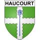 Stickers coat of arms Haucourt adhesive sticker